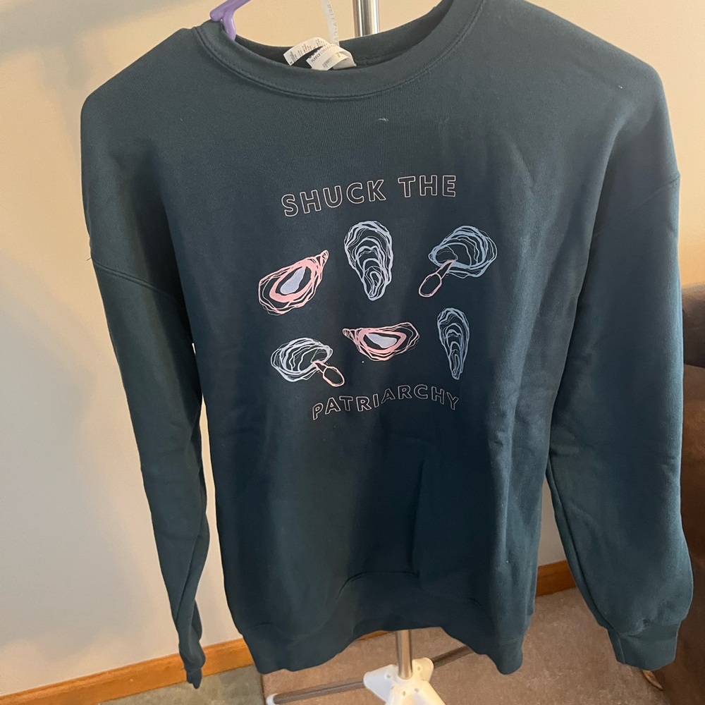 Shuck the Patriarchy Women's Sweatshirt